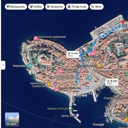Old Town Rovinj City Center Buitenkant foto